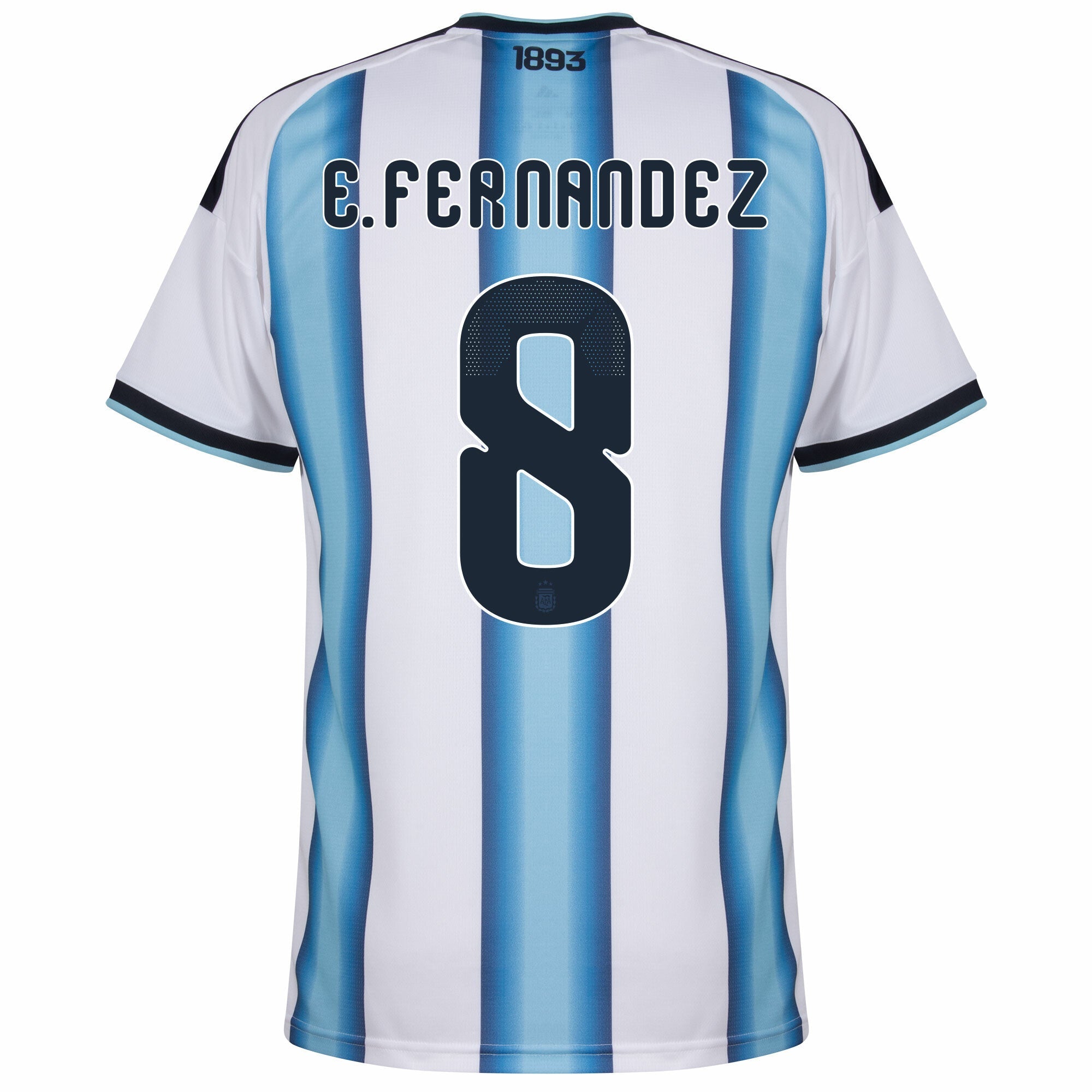 Argentina Home E.Fernandez 8 Jersey 2026-2027 (Official Printing)