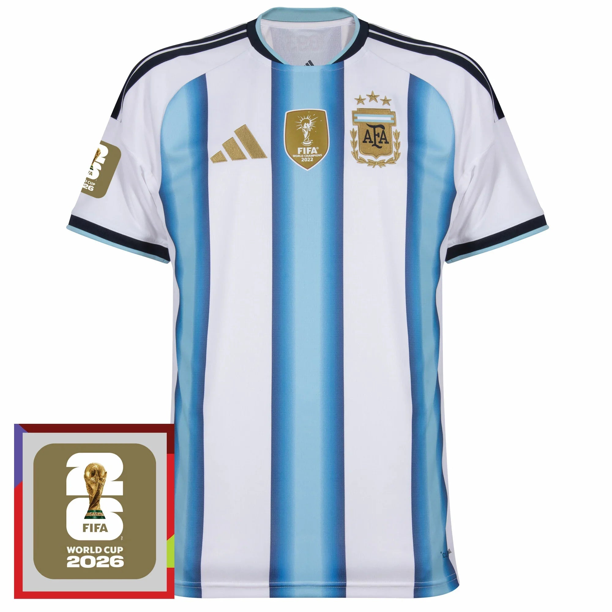 Argentina Home Jersey 2026-2027 incl. FIFA World Cup 2026 Winners Edition Patch