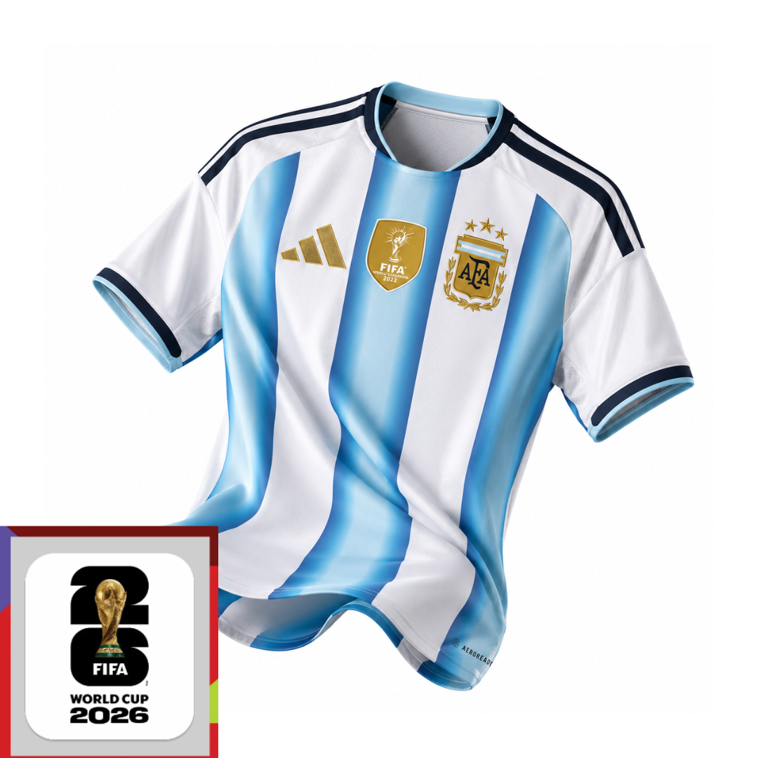 Argentina Home Shirt – 2026 World Cup Patch