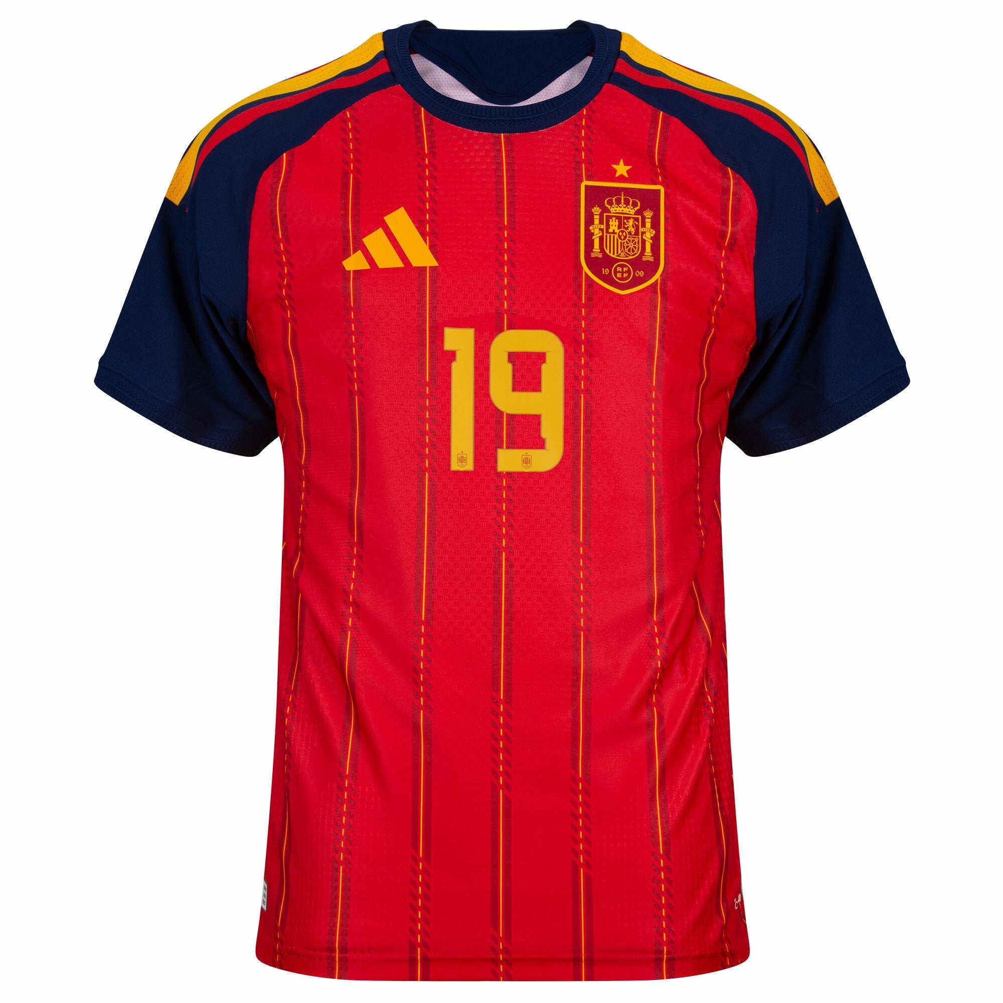 Spain Lamine Yamal #19 World Cup Jersey (Fan Version)