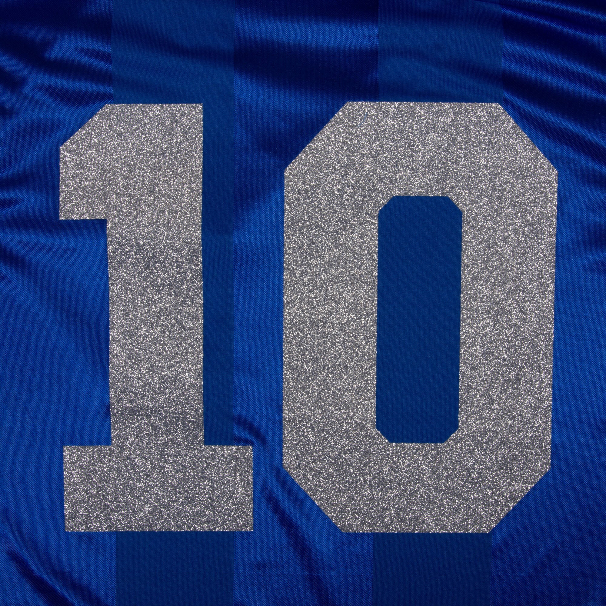 Argentina Away Retro No.10 (Maradona) Jersey 1986 (Retro Glitter Printing)