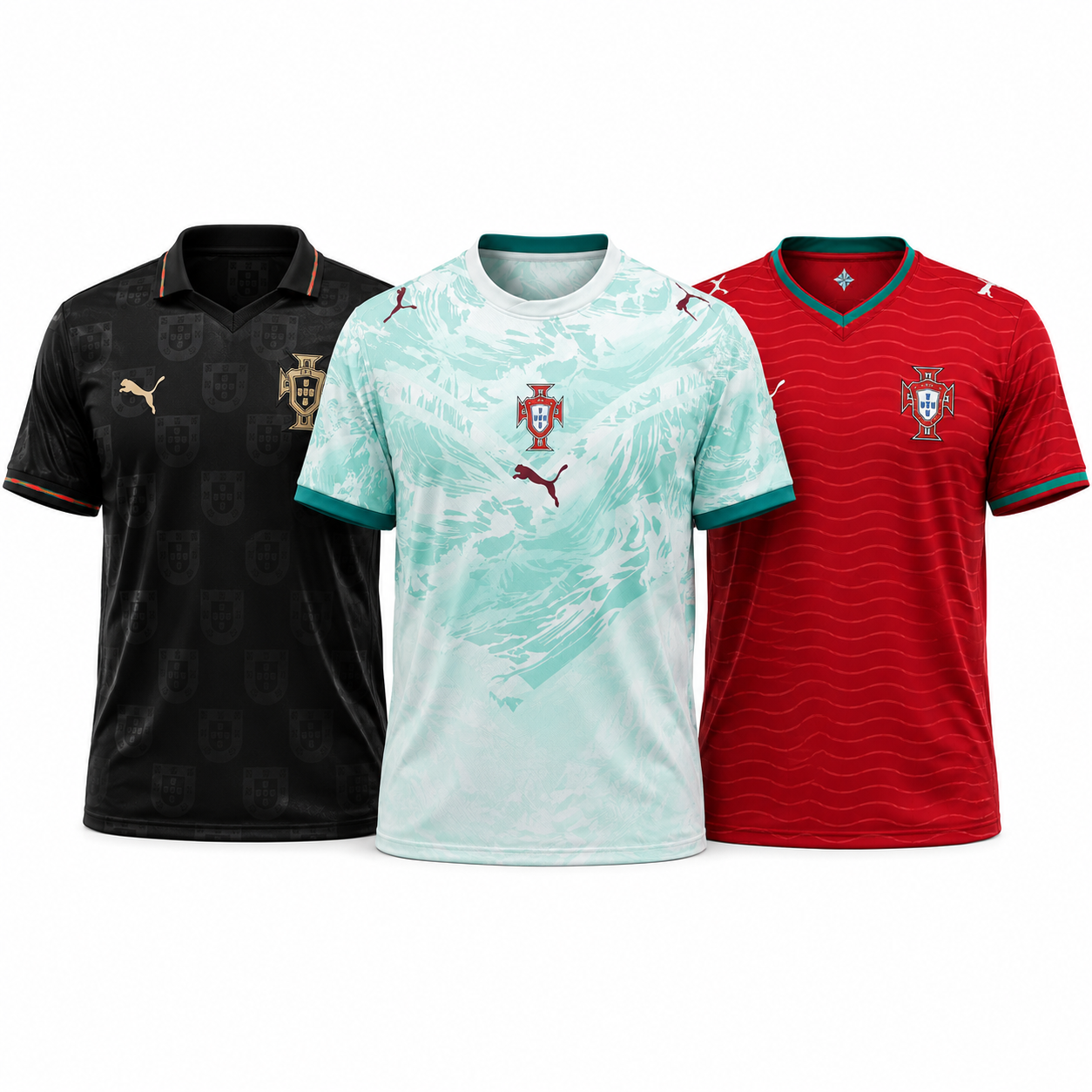 Portugal 2026 World Cup 3-Shirt Kit
