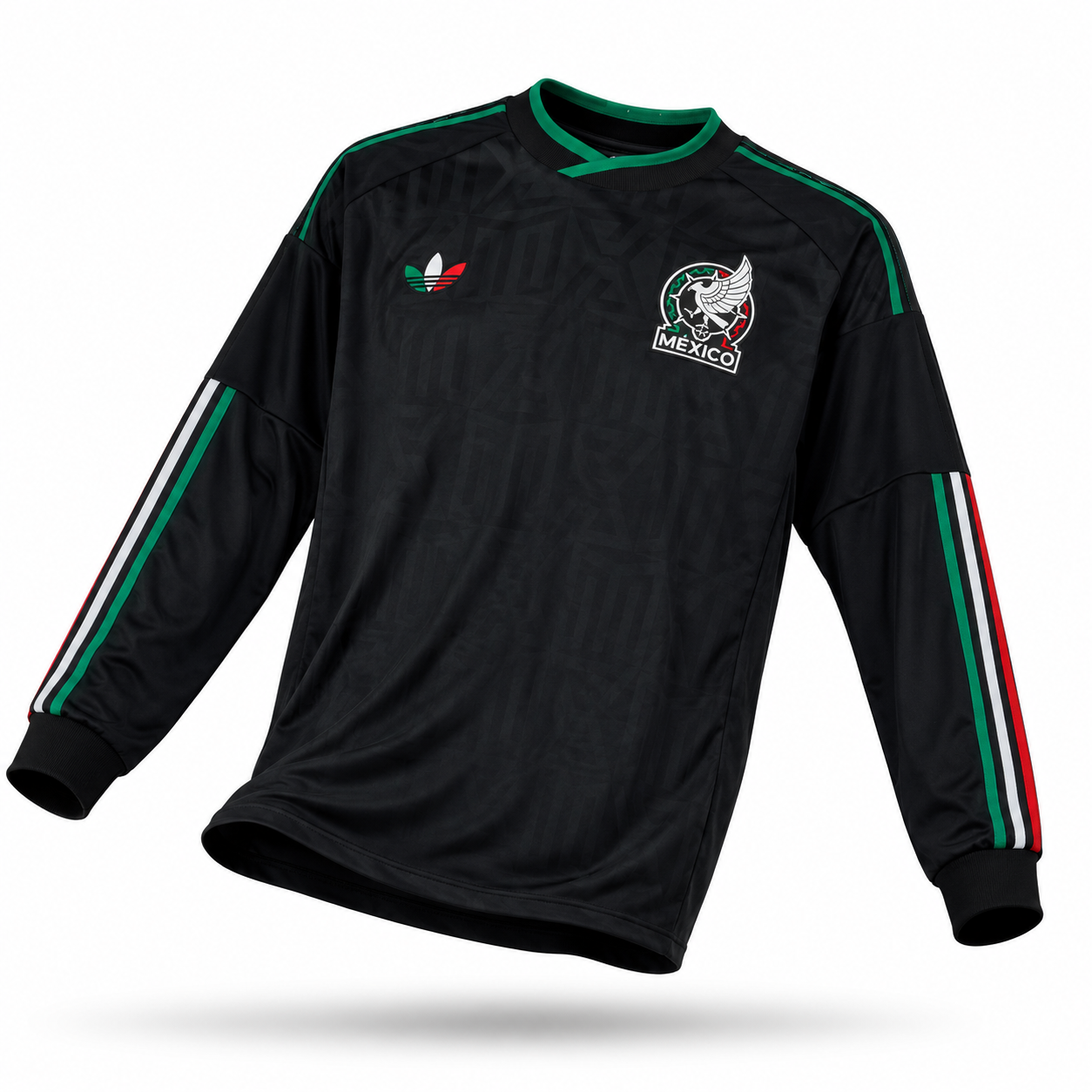 Mexico 26 Third Authentic Long Sleeve Jersey