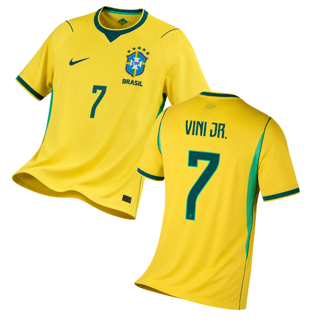 Brazil  Vini Jr 7 Jersey I 2026-2027 (Player Version)