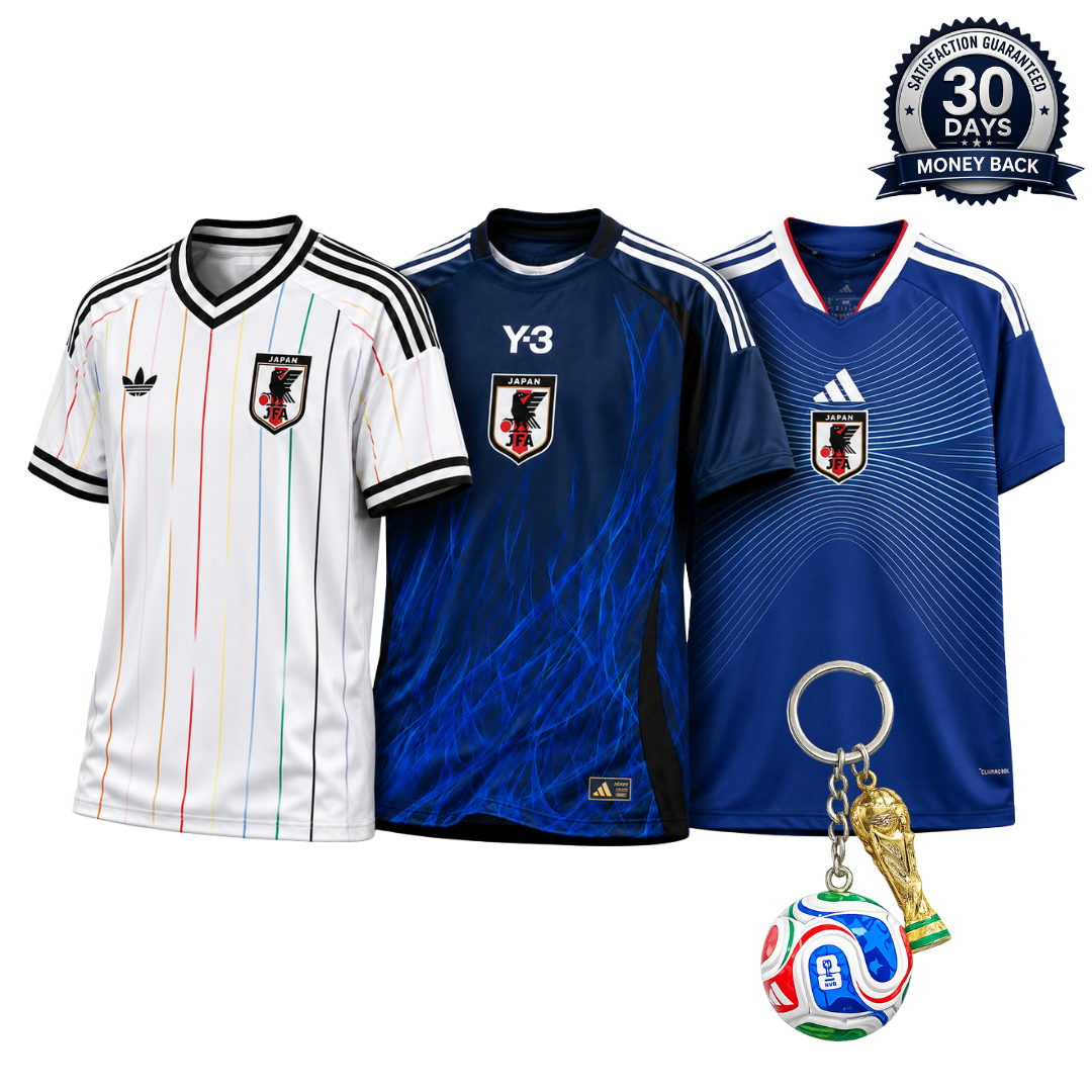 Japan 2026 World Cup 3-Shirt Kit