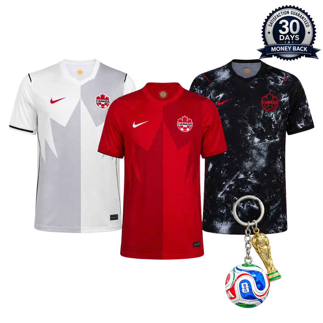 Canada 2026 World Cup 3-Shirt Kit (Player Version)