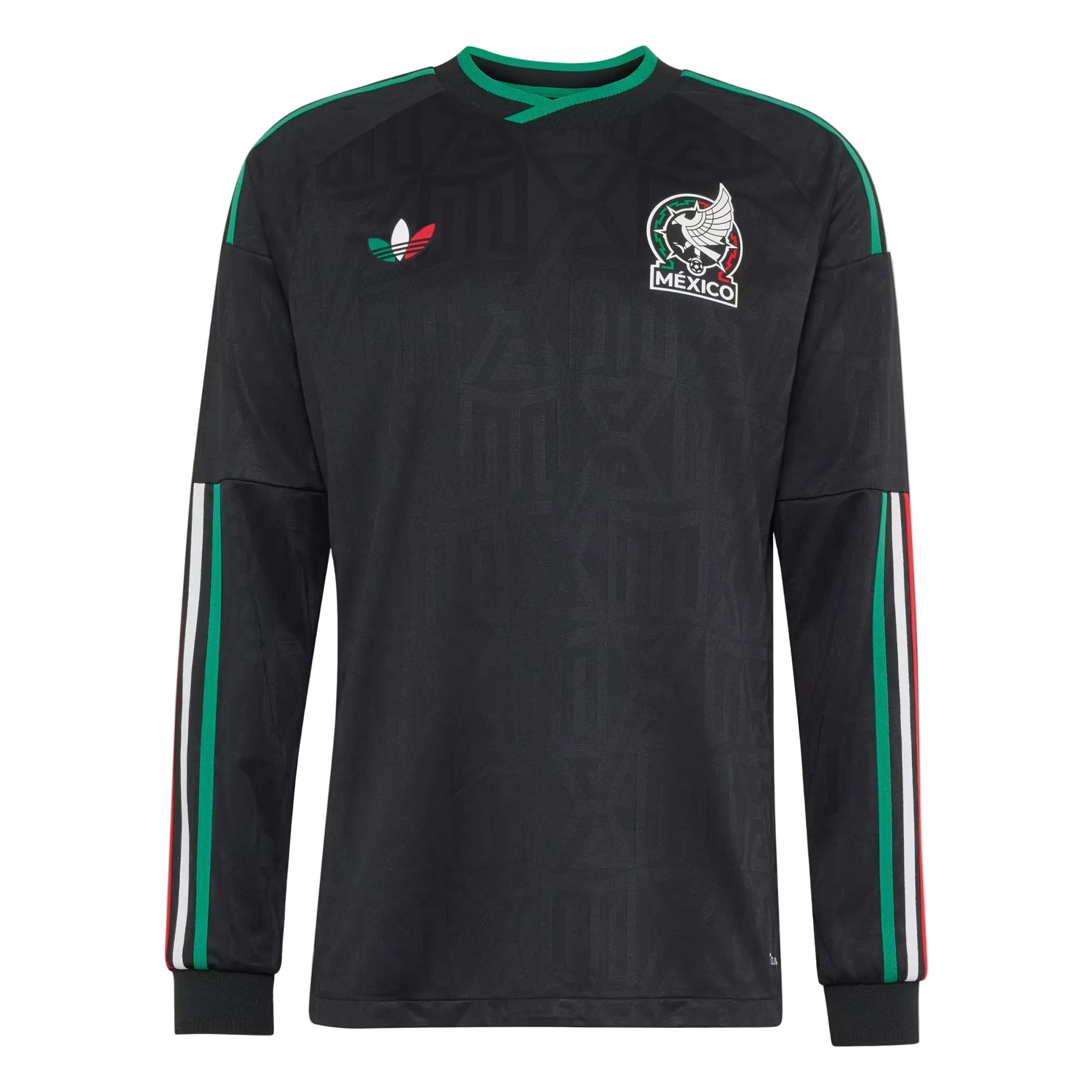 Mexico 26 Third Authentic Long Sleeve Jersey