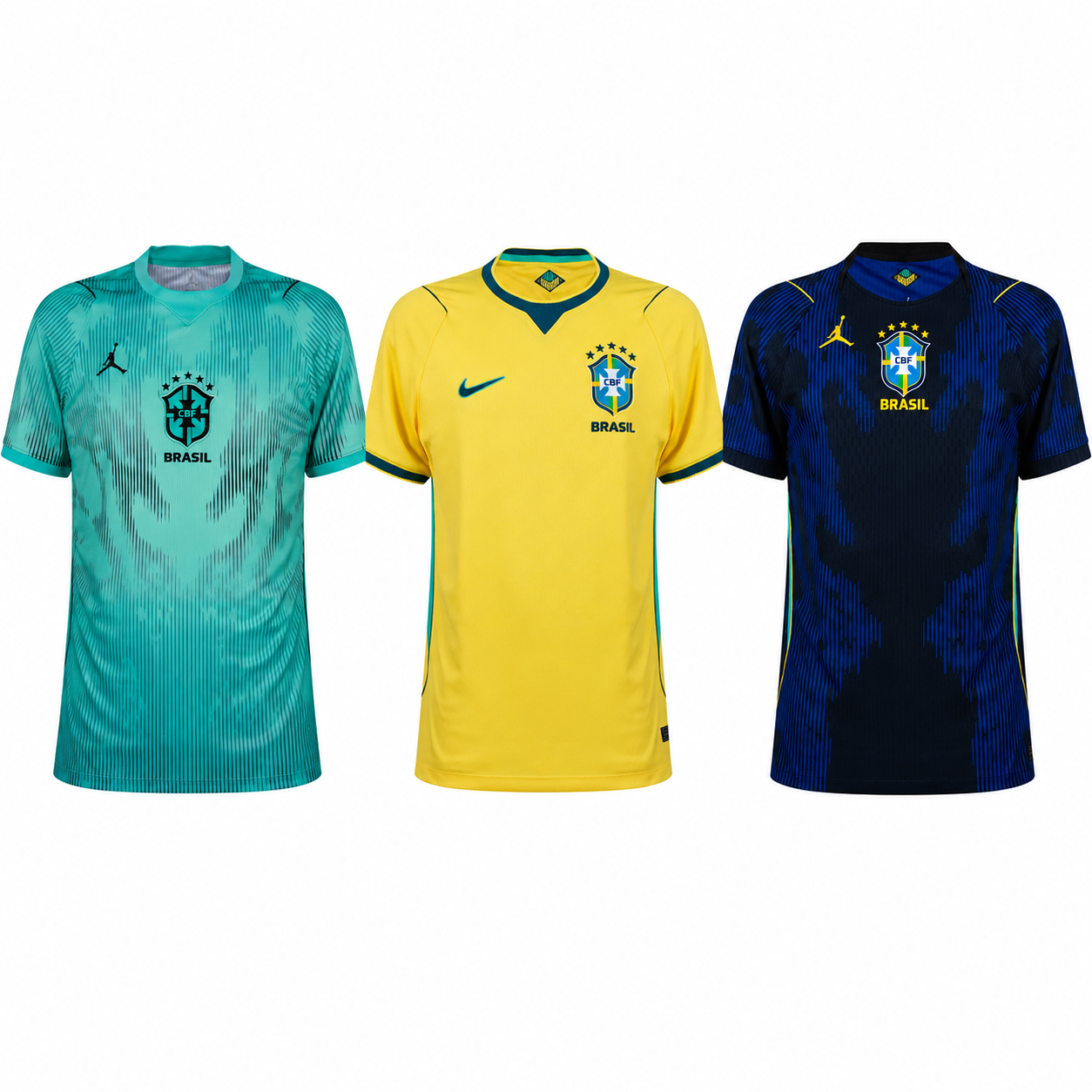 Brazil 2026 World Cup 3-Shirt Kit