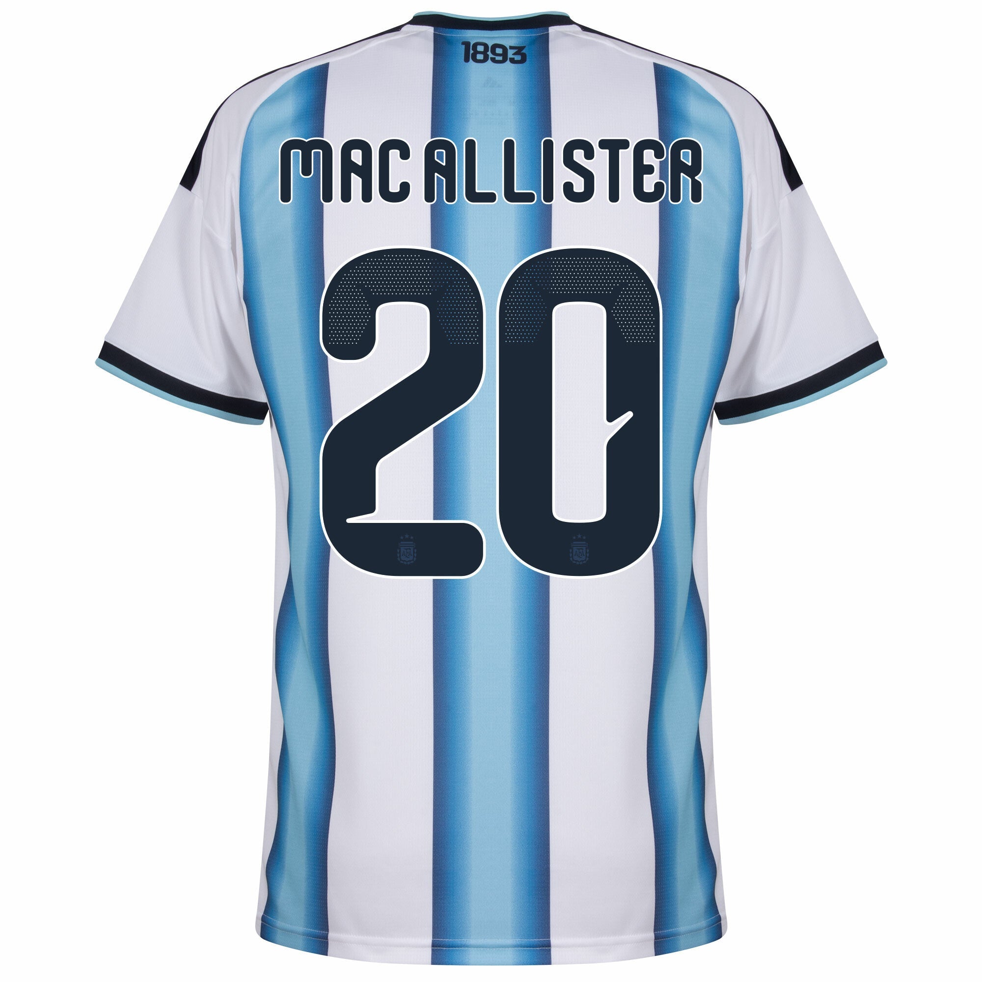 Argentina Home Mac Allister 20 Jersey 2026-2027 (Official Printing)