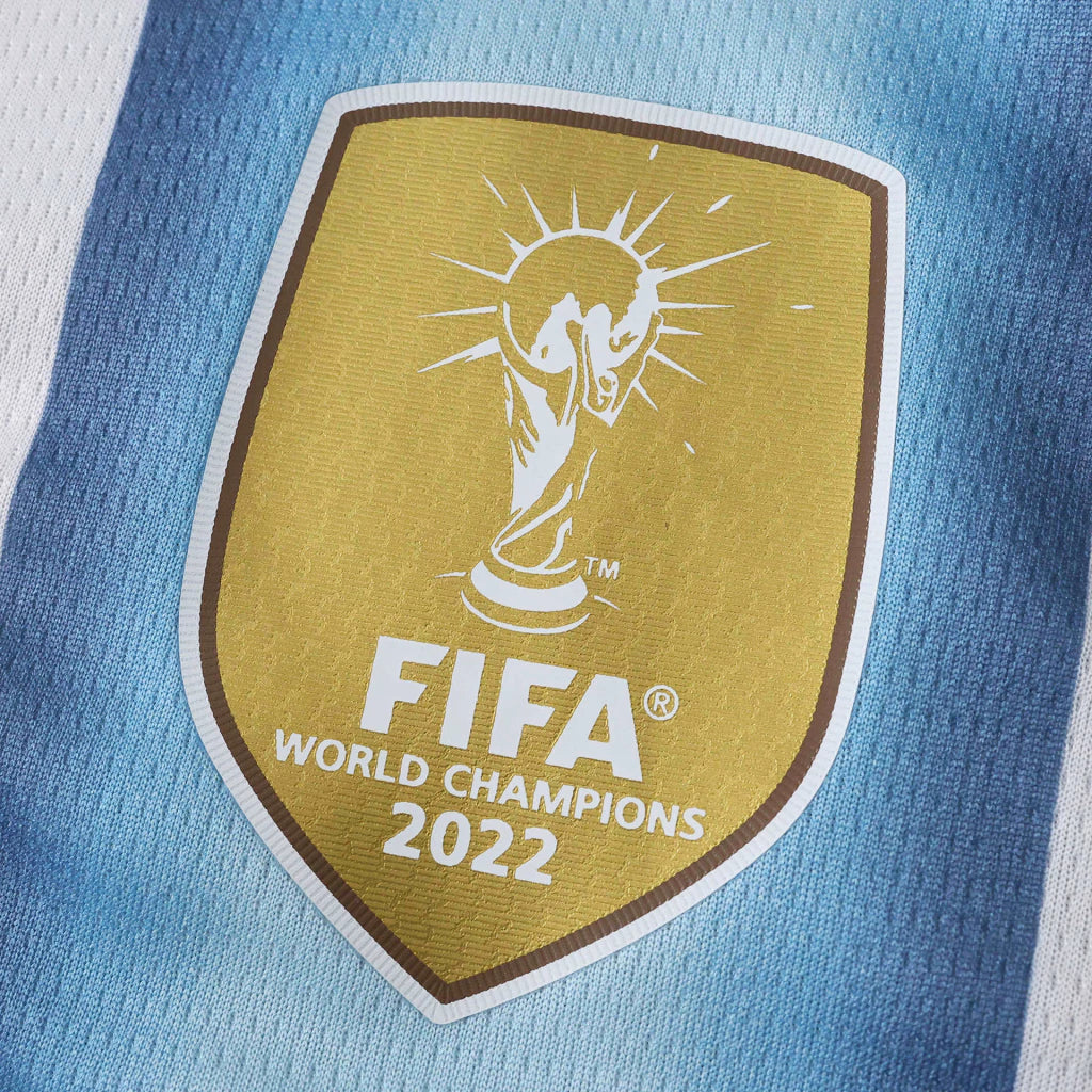 Argentina Jersey with 2026 World Cup Patches