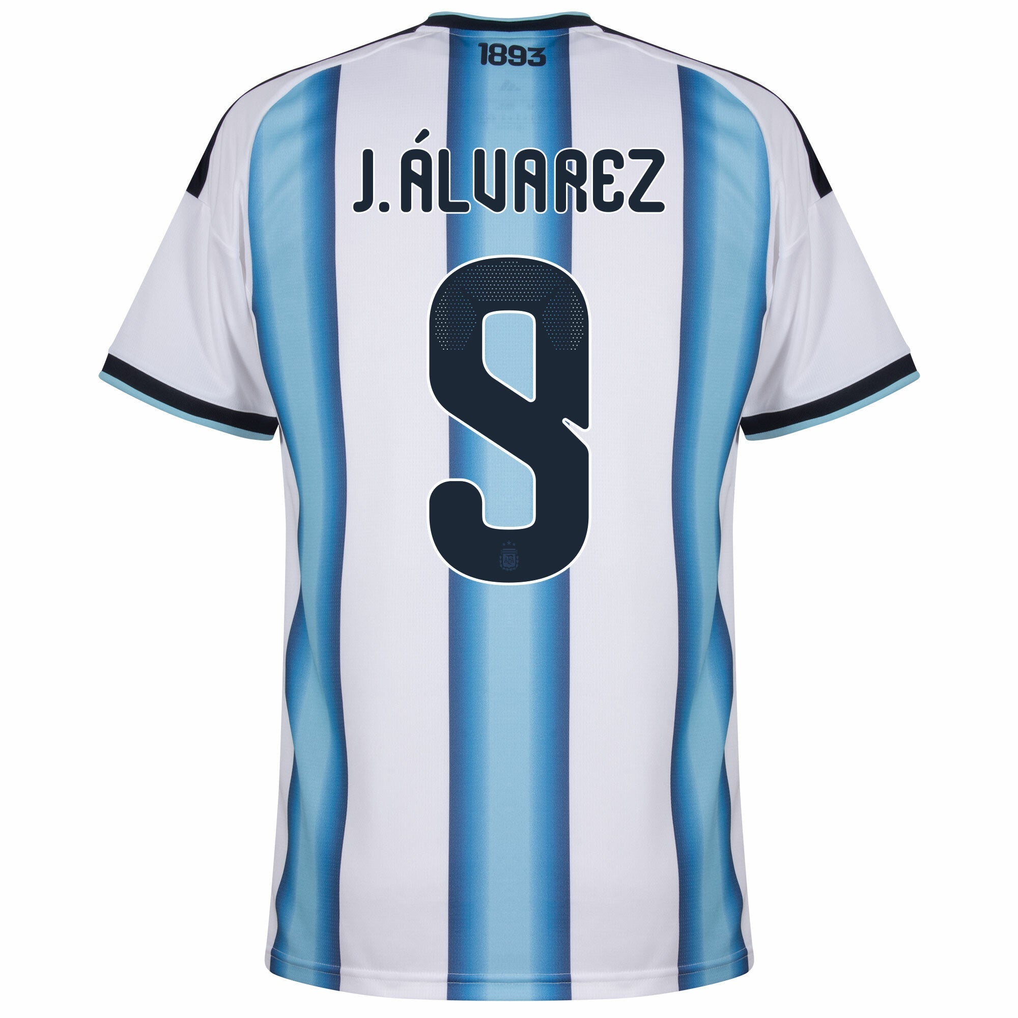 Argentina Home J. Álvarez 9 Jersey 2026-2027 (Official Printing)