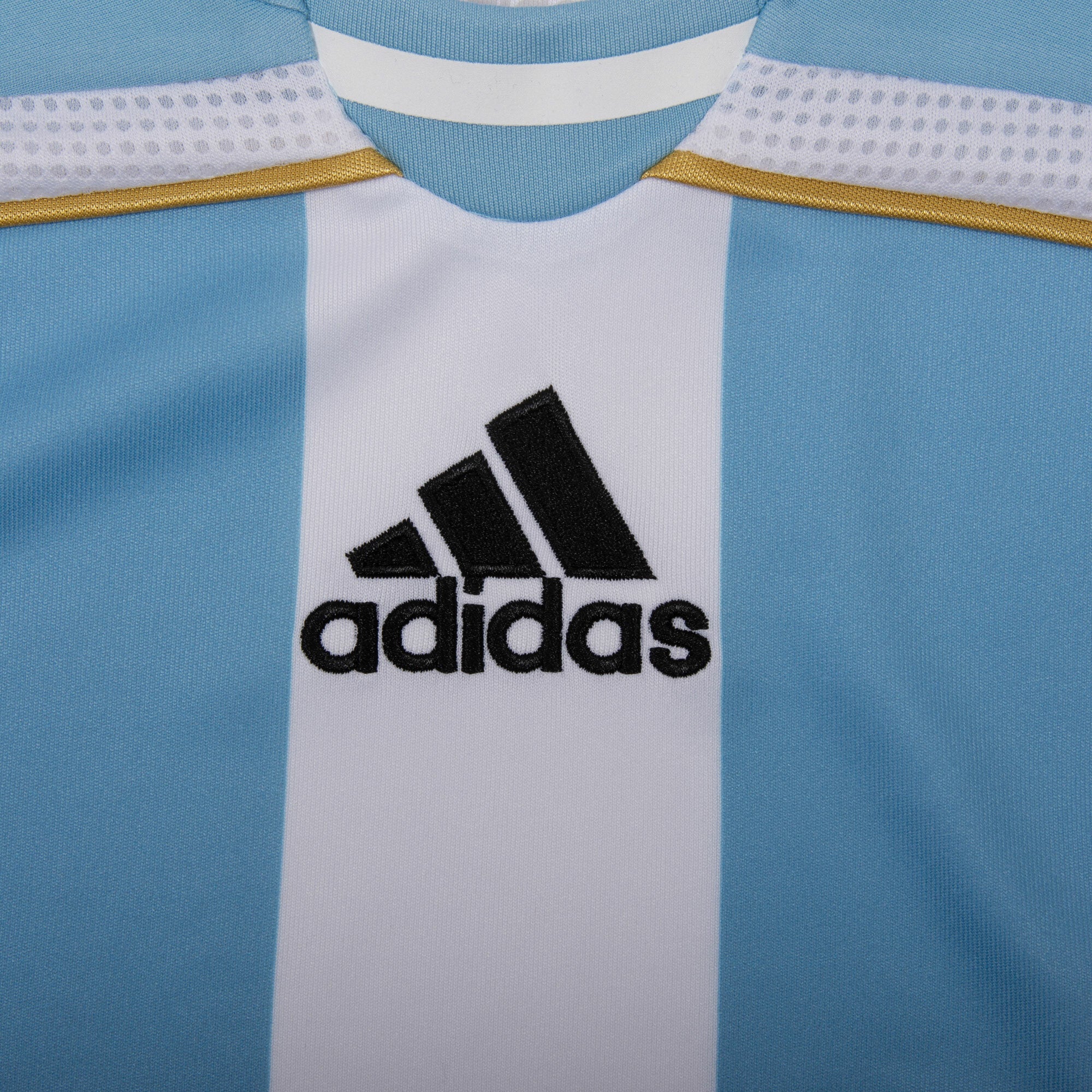 Argentina Reissue Home Riquelme 10 Jersey 2006 (Retro Flex Printing)